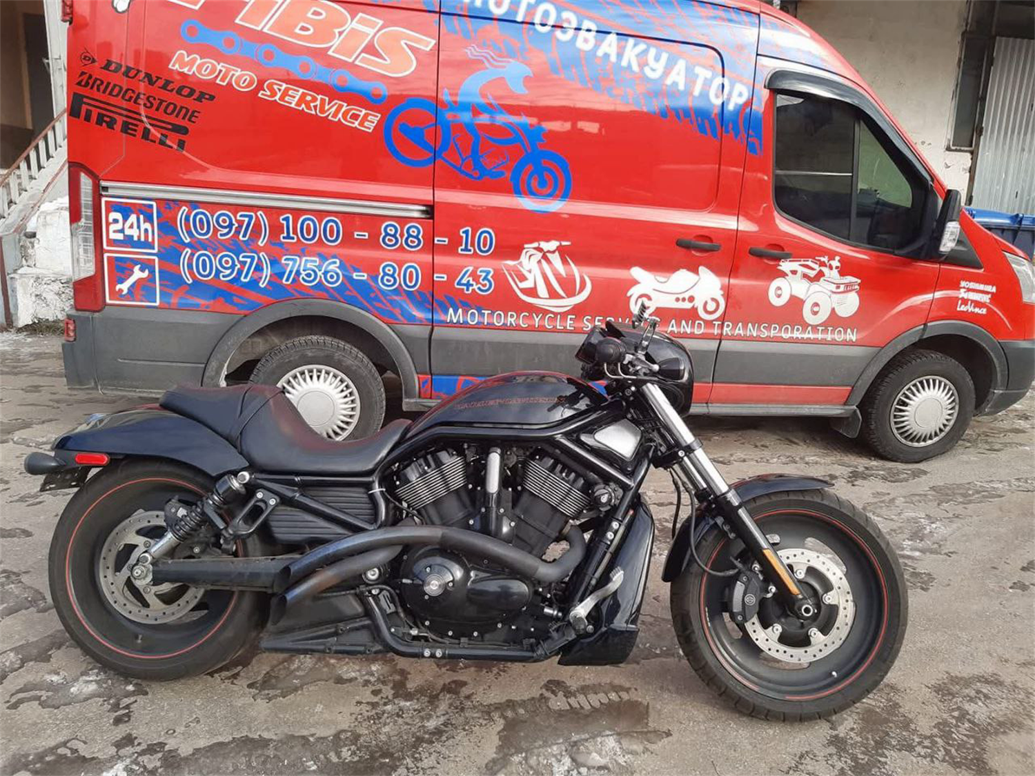 Harley Davidson - професійна транспортування